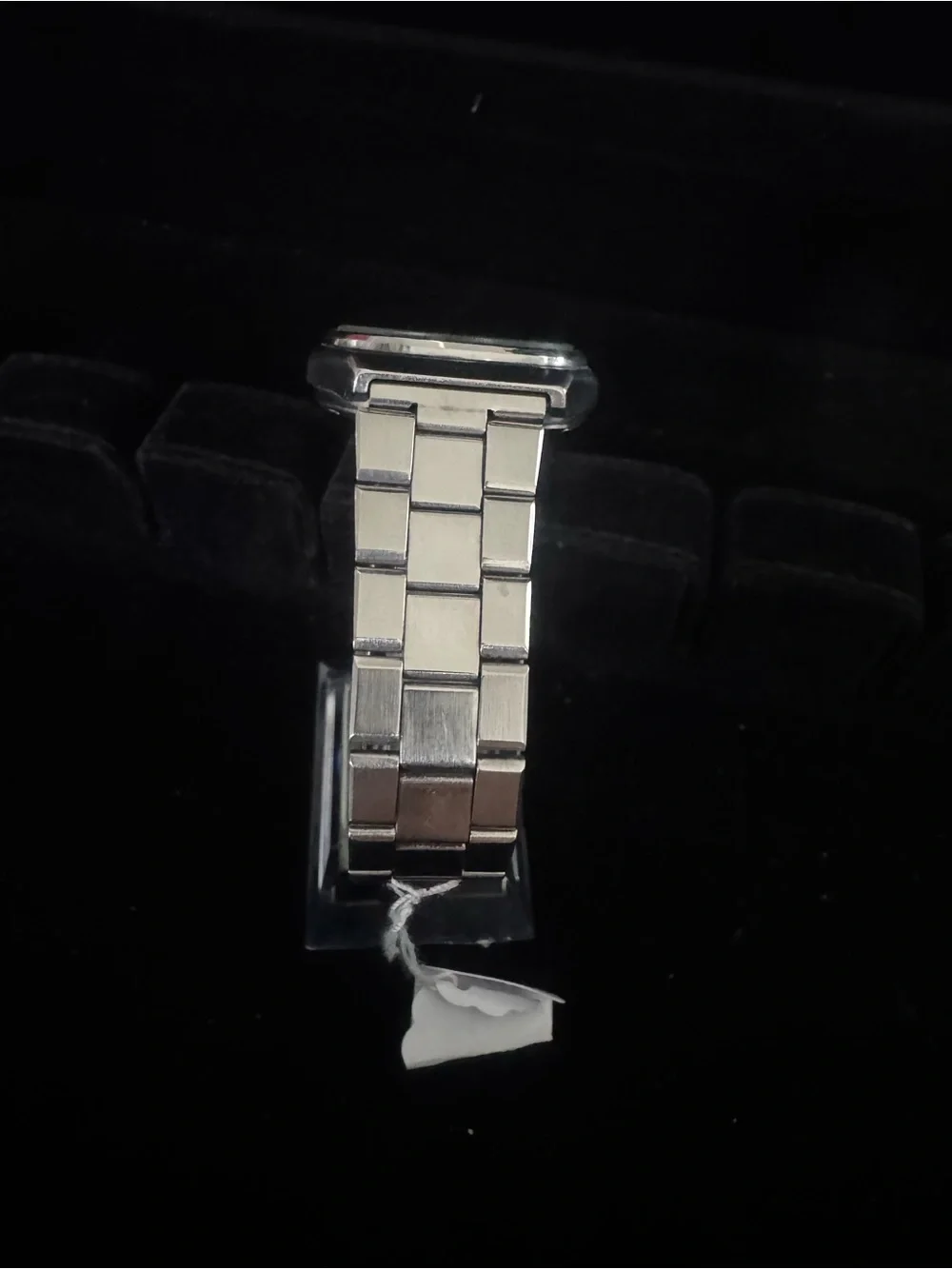 Seiko Black Dial Stainless Silver Bracelet Watch